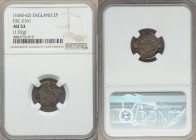Charles II 2 Pence ND (1660-1662) AU53 NGC, KM399, S-3310, ESC-2161. Dressed in lavender-gray cabinet toning. 

HID09801242017