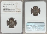 William IV 6 Pence 1831 MS62 NGC, KM712, S-3836.

HID09801242017