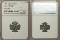 Pair of Certified 1/3 Farthings NGC, 1) George IV 1827 - UNC Details (Cleaned), KM703 2) Victoria 1868 - MS64 Brown, KM750 Sold as is, no returns.

HI...