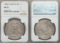 Edward VII Trade Dollar 1908-B MS63 NGC, Bombay mint, KM-T5.

HID09801242017