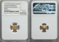 British India. Madras Presidency gold Pagoda (1740-1807) VF35 NGC, Fort St. George mint, KM304.

HID09801242017