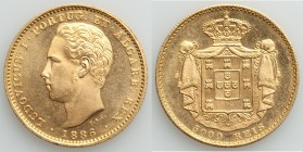 Luiz I gold 5000 Reis 1886 UNC, KM516. Quite nice in hand and problem-free. Good underlying luster and an attractive lemon-gold chroma.

HID0980124201...