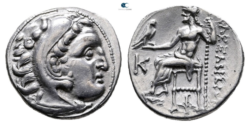 Kings of Macedon. Kolophon. Alexander III "the Great" 336-323 BC. 
Drachm AR
...