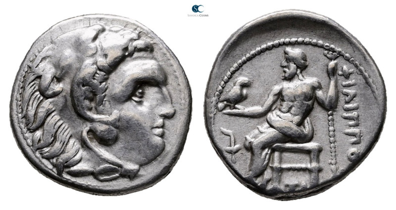 Kings of Macedon. Sardeis. Philip III Arrhidaeus 323-317 BC. 
Drachm AR

18 m...
