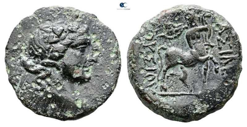 Kings of Bithynia. Prusias II Cynegos 182-149 BC. 
Bronze Æ

22 mm, 5,25 g
...