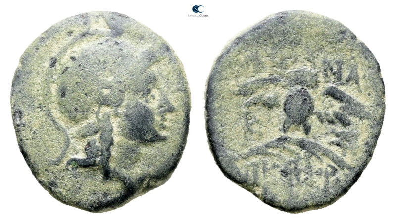 Mysia. Pergamon circa 133-27 BC. 
Bronze Æ

17 mm, 2,91 g



Good Fine