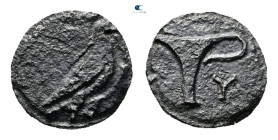 Aiolis. Kyme circa 320-250 BC. 
Bronze Æ

10 mm, 0,60 g



Good Fine
