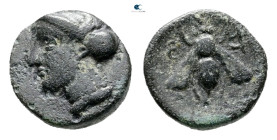 Ionia. Ephesos circa 375-325 BC. 
Bronze Æ

11 mm, 1,23 g



Nearly Very Fine