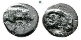 Ionia. Klazomenai circa 450-400 BC. 
Bronze Æ

10 mm, 0,95 g



Very Fine