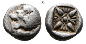 Ionia. Miletos circa 525-475 BC. 
Diobol AR

9 mm, 1,11 g



Very Fine