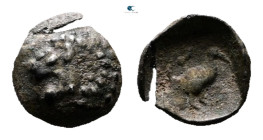 Ionia. Miletos circa 525-475 BC. 
Tetartemorion AR

6 mm, 0,12 g



Very Fine