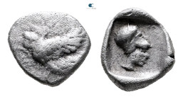 Caria. Ialysos circa 480-408 BC. 
Obol AR

9 mm, 0,67 g



Nearly Very Fine