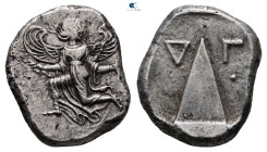 Caria. Kaunos circa 410-390 BC. 
Stater AR

24 mm, 11,77 g



Very Fine