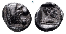 Caria. Knidos circa 500-490 BC. 
Diobol AR

12 mm, 1,70 g



Very Fine