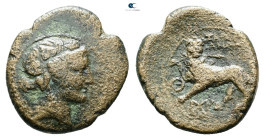 Lydia. Sardeis circa 200-100 BC. 
Bronze Æ

19 mm, 4,13 g



Good Fine
