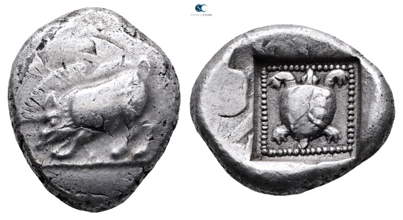 Lycia. Uncertain mint circa 470-440 BC. 
Stater AR

23 mm, 9,00 g



Good...
