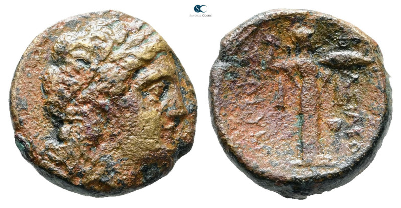 Seleukid Kingdom. Antioch on the Orontes. Seleukos I Nikator 312-281 BC. 
Bronz...