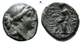 Seleukid Kingdom. Antioch on the Orontes. Seleukos III Keraunos 226-223 BC. 
Bronze Æ

15 mm, 4,05 g



Nearly Very Fine