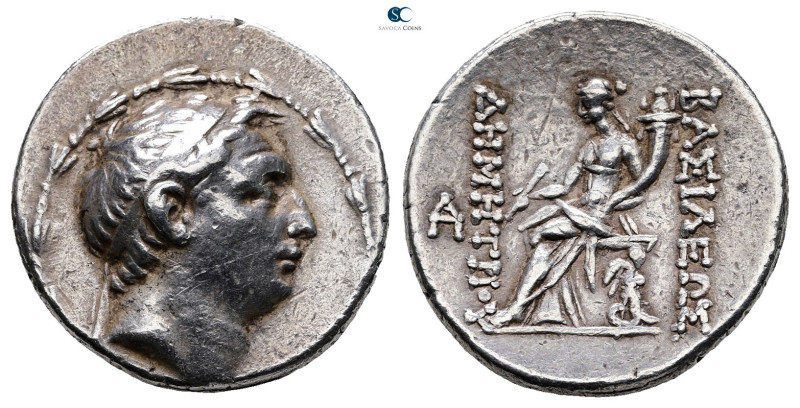 Seleukid Kingdom. Antioch on the Orontes. Demetrios I Soter 162-150 BC. 
Tetrad...