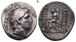 Seleukid Kingdom. Antioch on the Orontes. Demetrios I Soter 162-150 BC. 
Tetradrachm AR

31 mm, 16,97 g



Very Fine