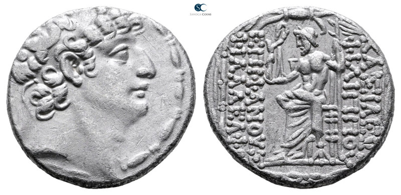 Seleukid Kingdom. Antioch on the Orontes. Philip I Philadelphos 95-75 BC. 
Tetr...