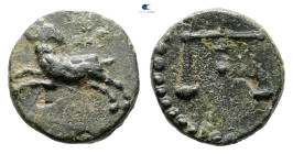 Seleucis and Pieria. Levantine Region. Uncertain mint circa 300-200 BC. 
Bronze Æ

14 mm, 2,81 g



Very Fine