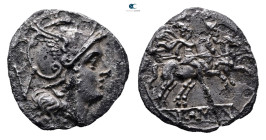 Anonymous 211 BC. Rome
Sestertius AR

14 mm, 1,86 g



Very Fine