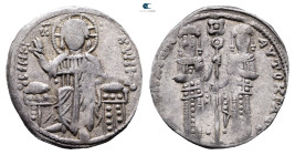 Andronicus II Palaeologus, with Michael IX AD 1282-1328. Constantinople
Basilikon AR

21 mm, 2,00 g



Very Fine