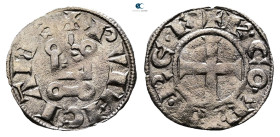 France. Provincial. Tarascon. Charles I d`Anjou AD 1246-1285. 
Denier Tournois BI

18 mm, 0,79 g



Very Fine