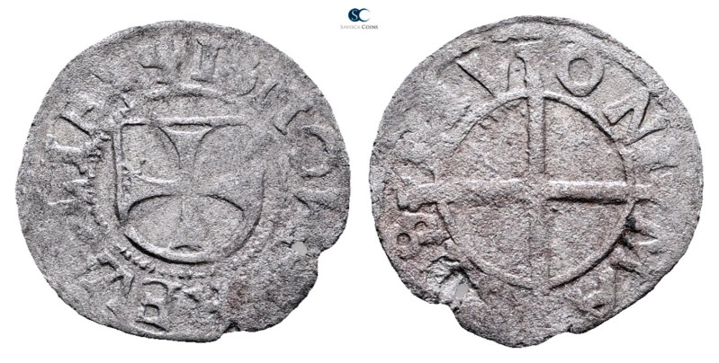 Livonian Order. Reval. Bernd von der Borch AD 1471-1483. 
Schilling AR

19 mm...