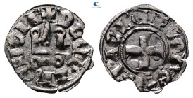 Principality of Achaea. Florent AD 1289-1297. 
Denier Tournois BI

19 mm, 0,77 g



Very Fine