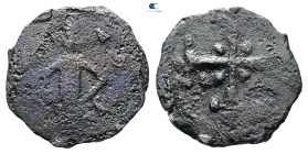 Crusaders. Edessa. Baldwin II (Second reign) AD 1108-1118. 
Follis Æ

22 mm, 3,31 g



Very Fine
