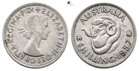 Australia. Elizabeth II AD 1952-2022. 
Shilling 1957

24 mm, 5,58 g



Very Fine