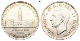 Canada. AD 1939. Parliament
1 Dollar 1939

 mm, 23,43 g



Nearly Uncirculated