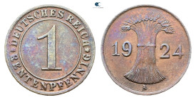Germany. Berlin . 
1 Reichspfennig CU 1924

18 mm, 2,02 g



Very Fine