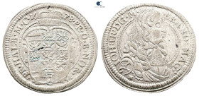Germany. Brandenburg-Ansbach AD 1678. 
1/6 Taler 1678

 mm, 5,97 g



Good Very Fine