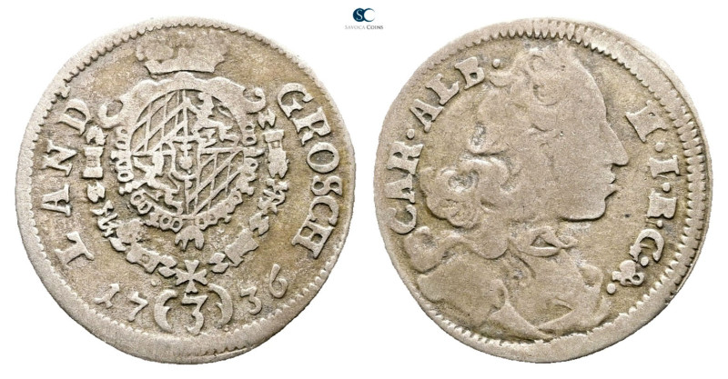 Germany. Bayern AD 1736. 
3 Kreuzer 1736

 mm, 1,31 g



Very Fine