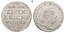 Germany. Preussen AD 1753. 
1/12 Taler 1753

 mm, 3,10 g



Good Very Fine