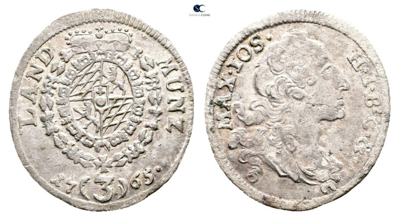 Germany. Bayern AD 1765. 
3 Kreuzer 1765

 mm, 1,06 g



Extremely Fine