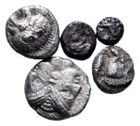 Lot of ca. 5 greek silver fractions / SOLD AS SEEN, NO RETURN!

Nearly Very Fine