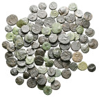 Lot of ca. 100 greek bronze coins / SOLD AS SEEN, NO RETURN!

Fine