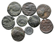 Lot of ca. 9 roman provincial bronze coins / SOLD AS SEEN, NO RETURN! 

Very Fine