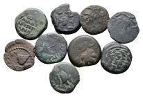 Lot of ca. 9 judaean bronze coins / SOLD AS SEEN, NO RETURN! 

Nearly Very Fine