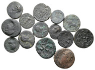 Lot of ca. 15 roman provincial bronze coins / SOLD AS SEEN, NO RETURN! 

Very Fine