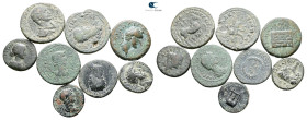 Lot of ca. 8 roman provincial bronze coins / SOLD AS SEEN, NO RETURN! 

Nearly Very Fine