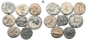 Lot of ca. 8 roman provincial bronze coins / SOLD AS SEEN, NO RETURN!

Good Fine