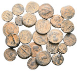 Lot of ca. 24 ancient bronze coins / SOLD AS SEEN, NO RETURN! 

Good Fine