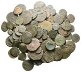 Lot of ca. 90 ancient bronze coins / SOLD AS SEEN, NO RETURN! 

Fine