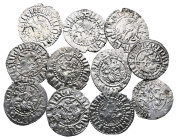 Lot of ca. 11 medieval silver coins / SOLD AS SEEN, NO RETURN! 

Very Fine