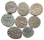 Lot of ca. 8 medieval bronze coins / SOLD AS SEEN, NO RETURN! 

Very Fine